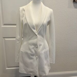 BHLDN by Carly Cushnie Samantha Open Back Blazer Mini Dress - US Size 4